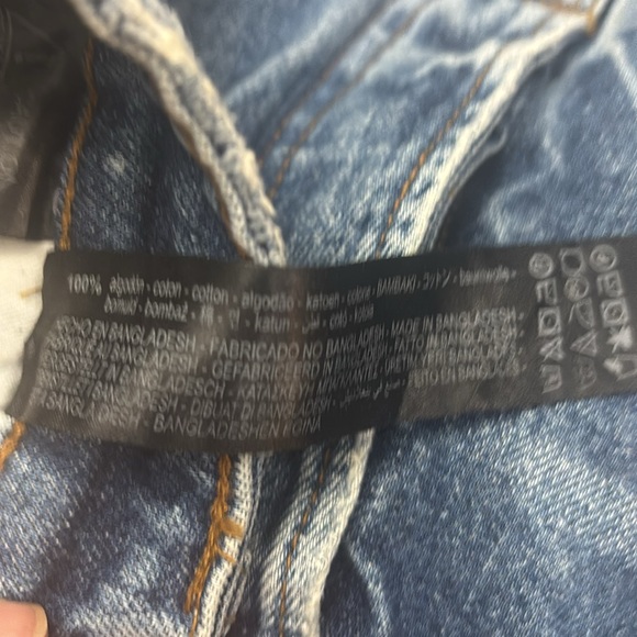 Zara Men’s Casual Denim Cutoff Shorts BNWT - Picture 5 of 10